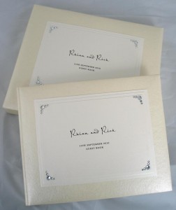 Hollywood Ivory Guest Book
